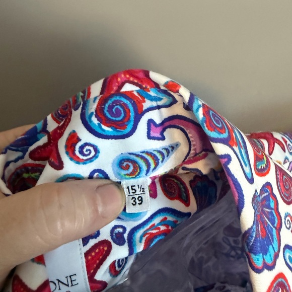 Cordone 1956 Handmade Italy Nautical Sailboat Print Button Up Shirt - M - Picture 3 of 6